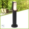 Brilliant Gap outdoor pedestal light anthracite, 1-light source
