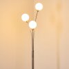 BERNADO Floor Lamp matt nickel, 3-light sources
