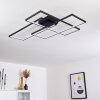 GHANA Ceiling Light LED black, 1-light source, Remote control