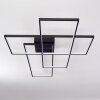 GHANA Ceiling Light LED black, 1-light source, Remote control