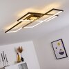 GHANA Ceiling Light LED black, 1-light source, Remote control