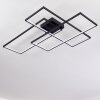 GHANA Ceiling Light LED black, 1-light source, Remote control