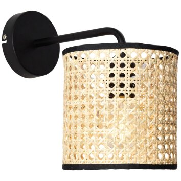 Wall Light Brilliant Wiley black, 1-light source