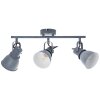 Brilliant BOGART spotlight tube grey, 3-light sources