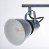 Brilliant BOGART spotlight tube grey, 3-light sources