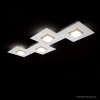 Grossmann KARREE Ceiling light LED aluminium, titanium, 4-light sources