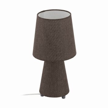 Eglo CARPARA Table Lamp brown, 2-light sources