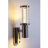 Popoyan exterior wall luminaire LED stainless steel, 2-light sources, Motion sensor