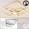 Narpes Ceiling Light LED matt nickel, 1-light source
