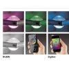 Paul Neuhaus Q-Fisheye Pendant Light LED stainless steel, 8-light sources, Remote control, Colour changer