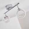 SOPPANA Ceiling light LED chrome, 2-light sources