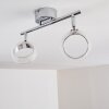 SOPPANA Ceiling light LED chrome, 2-light sources