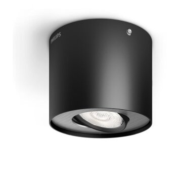 Philips PHASE Ceiling light LED black, 1-light source