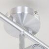 Steinhauer NATASJA Ceiling Light LED stainless steel, 3-light sources