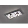 Leuchten Direkt TIM ceiling light LED chrome, 2-light sources