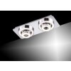 Leuchten Direkt TIM ceiling light LED chrome, 2-light sources