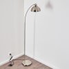 POITOU Floor Lamp matt nickel, 1-light source
