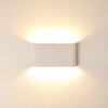 MARSH Outdoor Wall Light LED white, 2-light sources