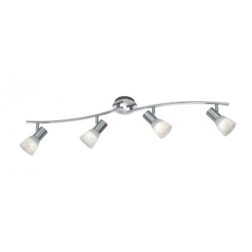 Trio LEVISTO ceiling spotlight LED matt nickel, 4-light sources