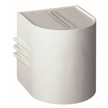 Albert 2306 outdoor wall light LED white, 2-light sources