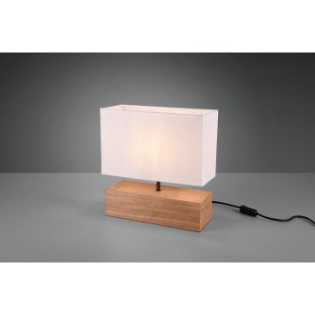 Reality WOODY Table lamp LED Light wood, 1-light source
