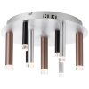 Brilliant Living Cembalo Ceiling Light LED aluminium, 9-light sources