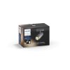 Philips HUE AMBIANCE WHITE BURATTO Spotlight base set silver, 1-light source, Remote control