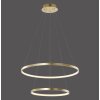 Pendant Light Leuchten Direkt CIRCLE LED gold, 2-light sources