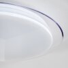 Bleik Ceiling Light LED white, 1-light source, Remote control