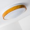 Sora Wood ceiling lamp LED Light wood, white, 1-light source