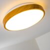 Sora Wood ceiling lamp LED Light wood, white, 1-light source
