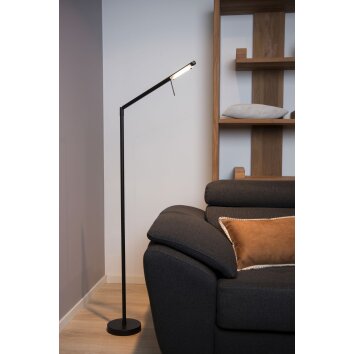 Lucide BERGAMO Floor Lamp LED black, 1-light source