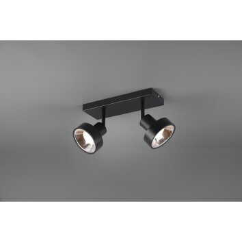 Trio LEON Spotlight LED black, 2-light sources