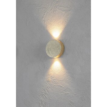 Escale SUN wall light LED gold, 2-light sources