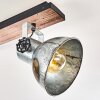 Hora Ceiling Light Dark wood, 2-light sources