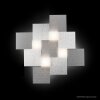 Grossmann CREO Ceiling Light LED aluminium, 4-light sources