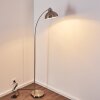 POITOU Floor Lamp matt nickel, 1-light source