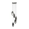 BERUM Pendant Light grey, black, 5-light sources