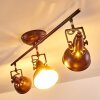 Ceiling Light Tina rust-coloured, 3-light sources