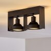 Grytgol Ceiling Light black, 2-light sources