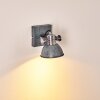 Gudo Wall Light grey, white, 1-light source