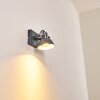 Gudo Wall Light grey, white, 1-light source