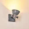 Gudo Wall Light grey, white, 1-light source