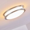 SORA Ceiling light LED matt nickel, white, 1-light source