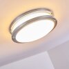 SORA Ceiling light LED matt nickel, white, 1-light source