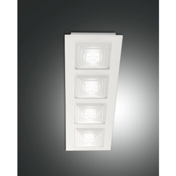 Fabas Luce FORMIA Ceiling light LED white, 4-light sources