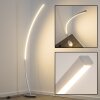 Solo floor lamp LED aluminium, 1-light source
