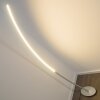 Solo floor lamp LED aluminium, 1-light source