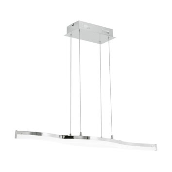 Eglo LASANA 2 pendant light LED chrome, 2-light sources