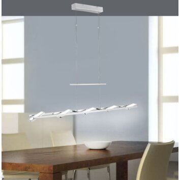 Paul Neuhaus ILONA pendant light LED chrome, 5-light sources